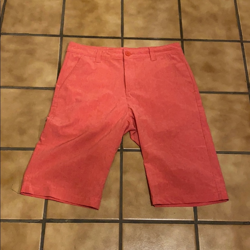 Boys size 16 Red Shorts Built-In Flex Twill